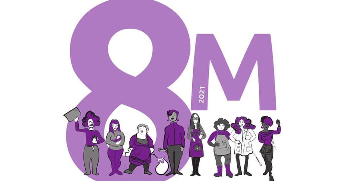 8 marzo feminismo concentracion