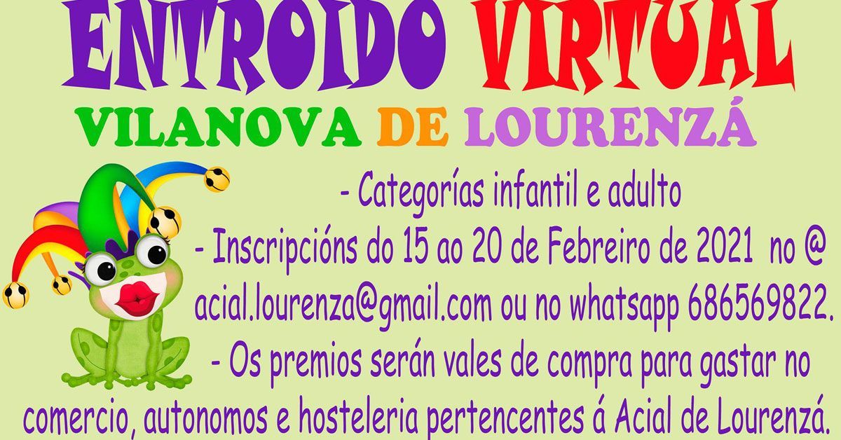 entroido virtual lourenza portada