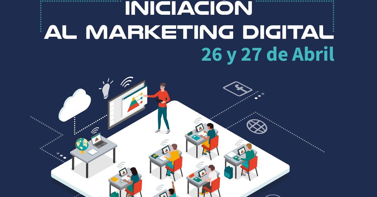 CARTEL CURSO MARKETING DIXITAL EN FOZ