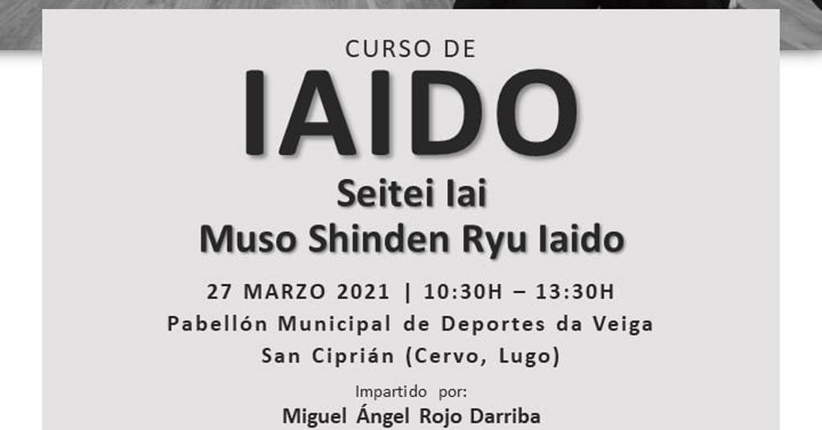 curso iaido cervo portada