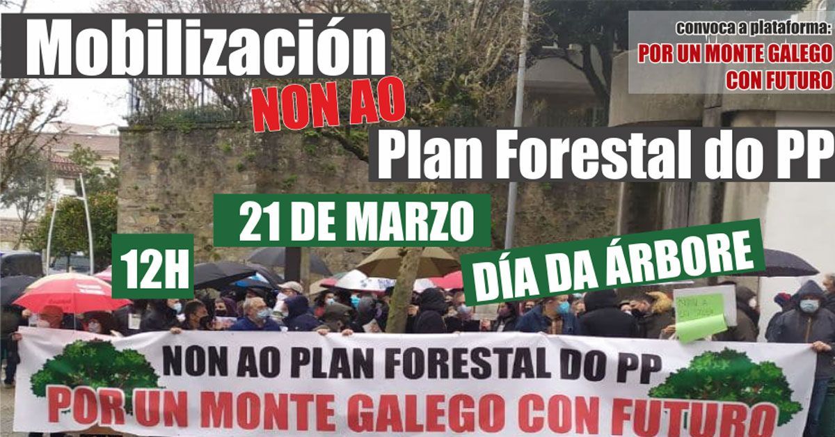 mobilizacion plan forestal xunta