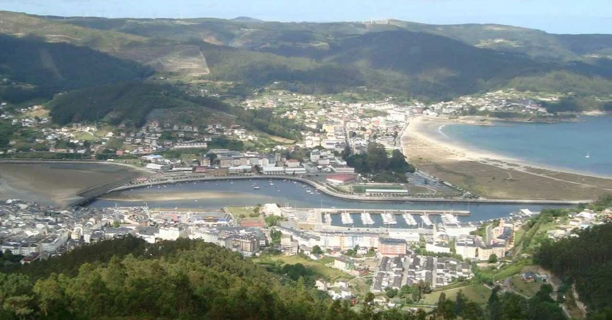 ria de viveiro vista aerea