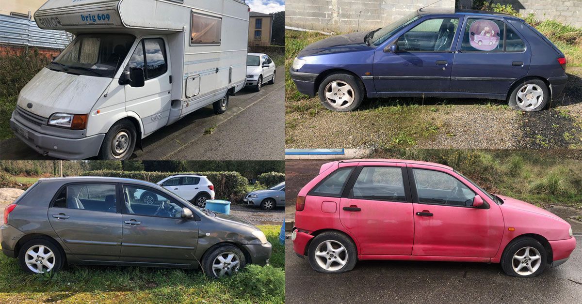 vehiculos abandonados barreiros