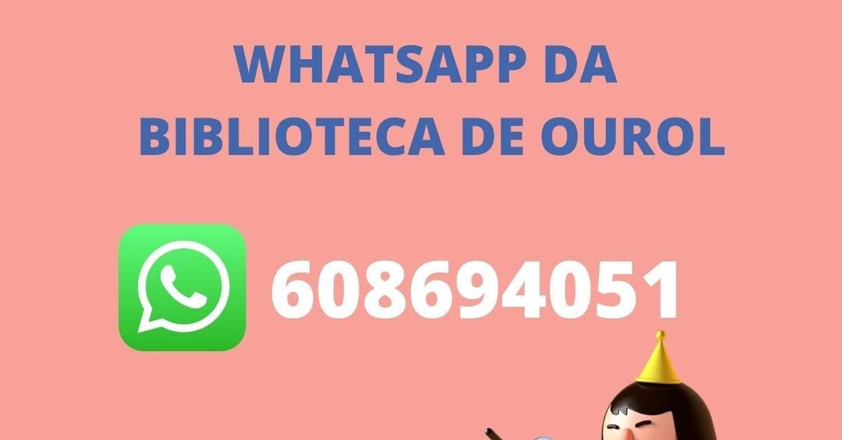 whatsapp biblioteca ourol portada