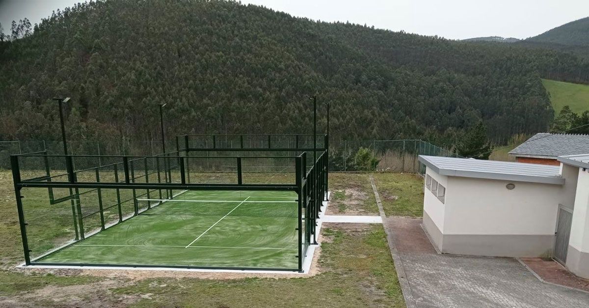 pista padel trabada