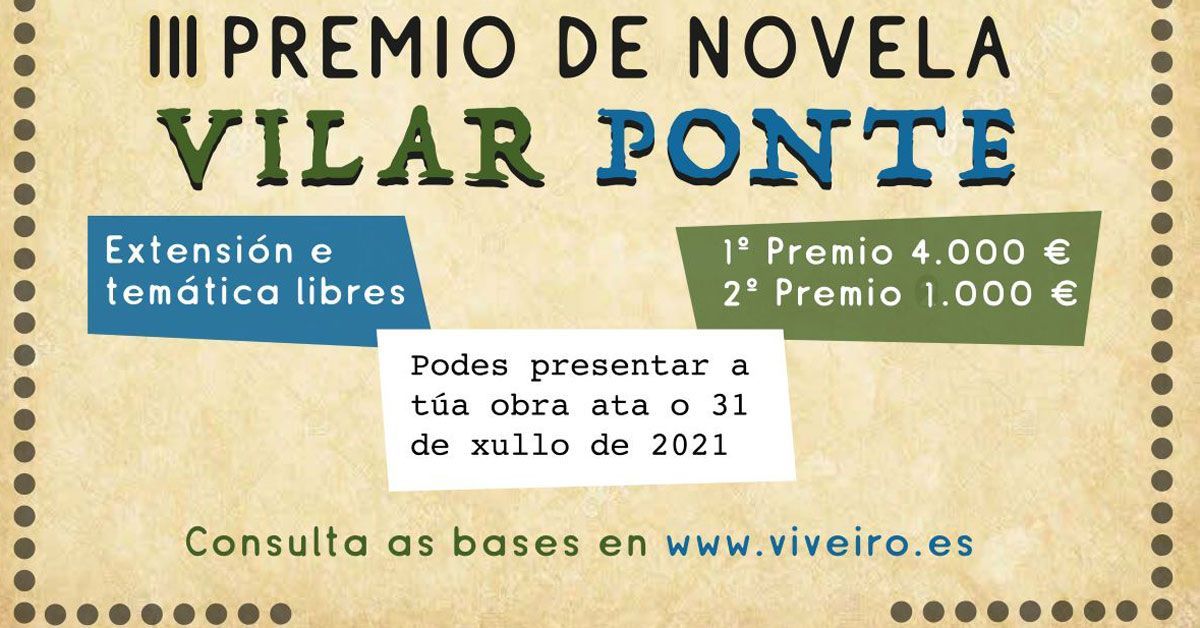 premio novela vilar ponte viveiro