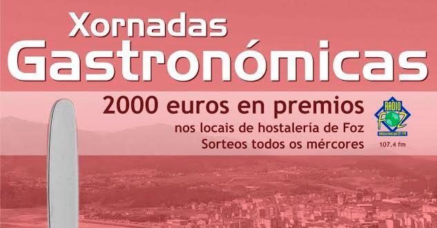 xornadas gastronomicas foz