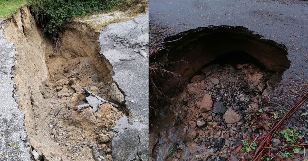 Ponte guilifonso Alfoz baches estrada pereiro