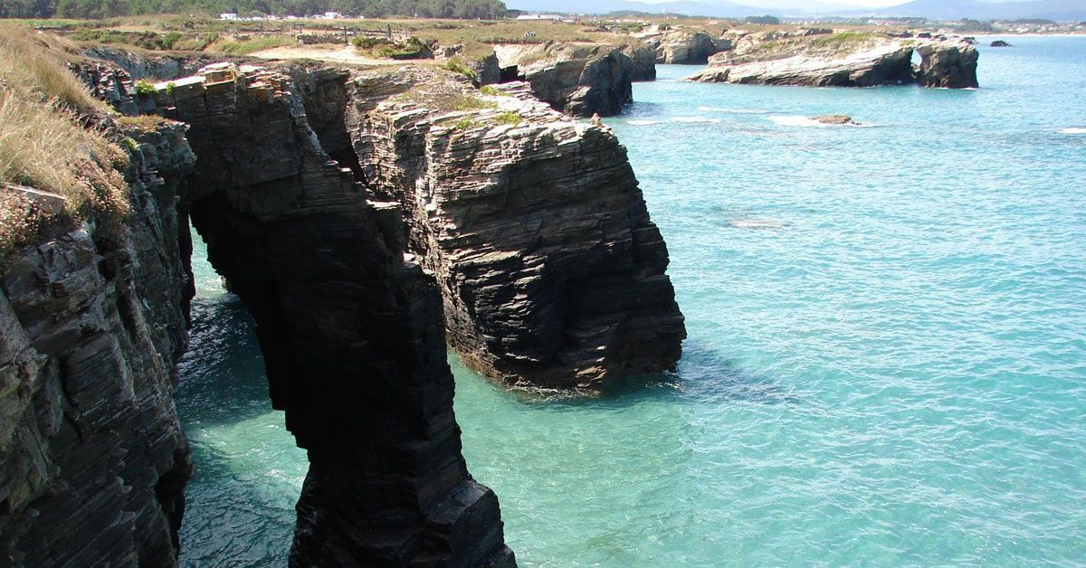 catedrais ribadeo camino mar