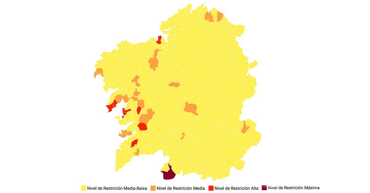 mapa covid galicia