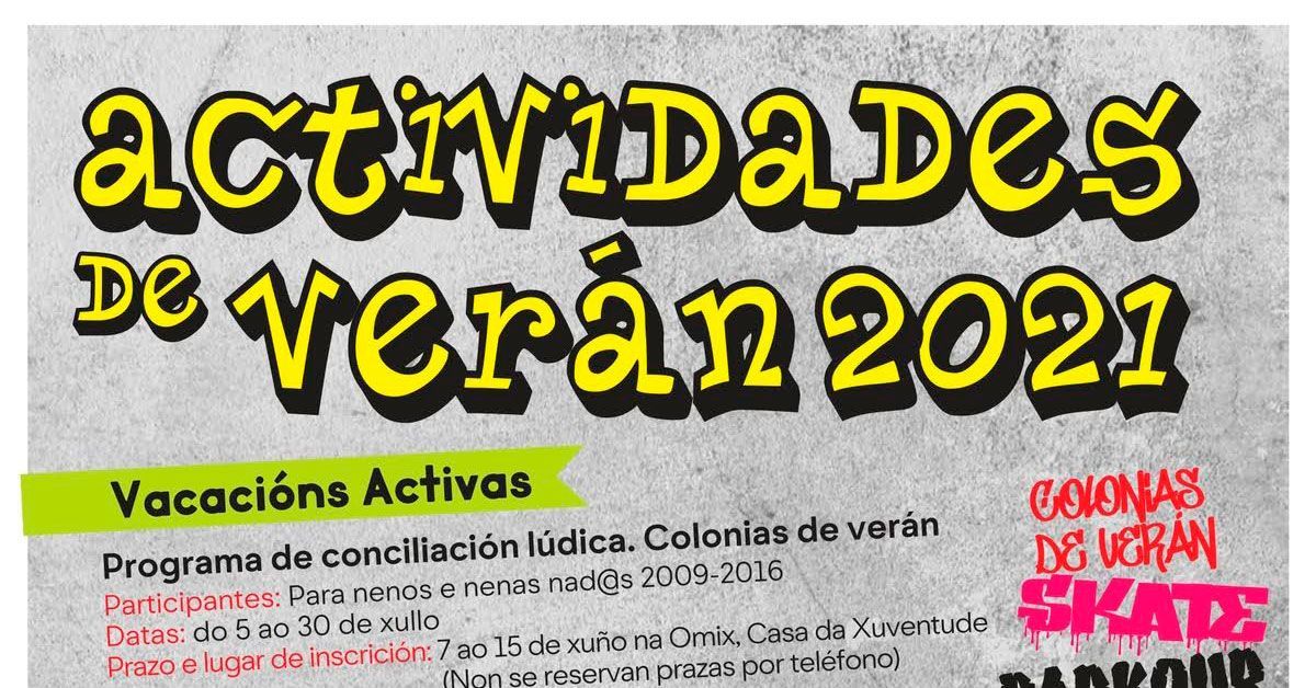 actividades de veran Ribadeo cartel 2