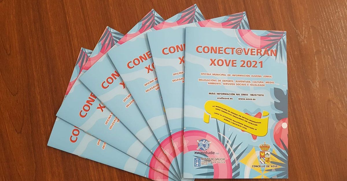 xove actividades veran 2021