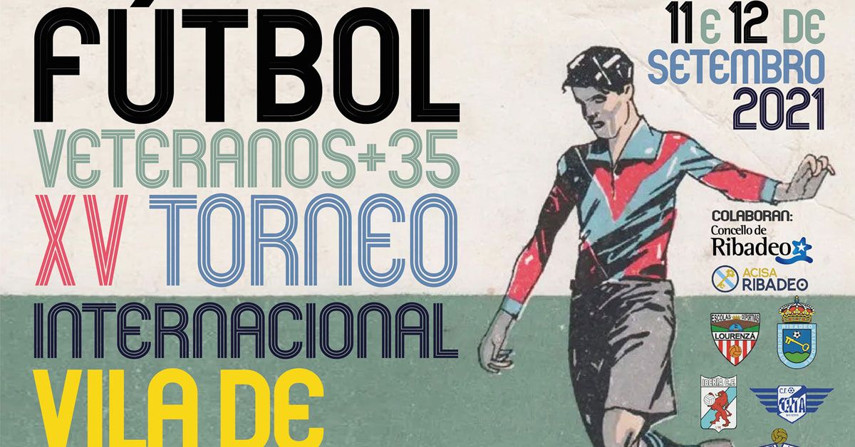 cartel torneo veteranos ribadeo