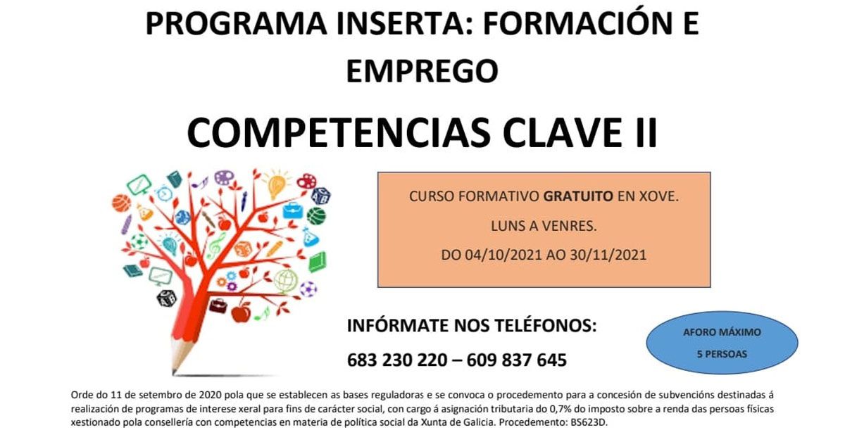 curso competencias clave xove