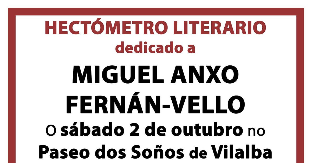 paseo sonos hectometro literario fernan vello portada