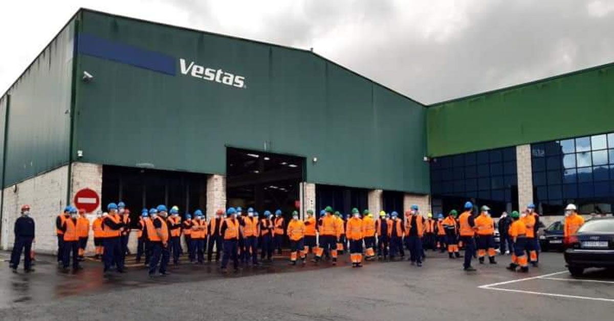 vestas protesta fabrica viveiro