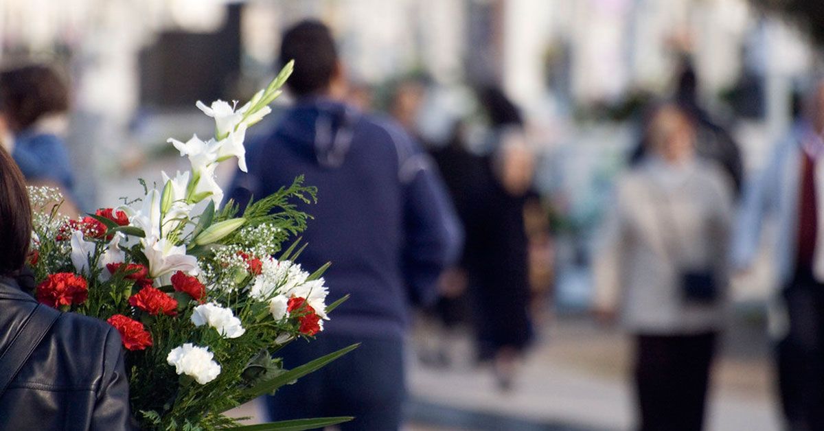 dia difuntos flores