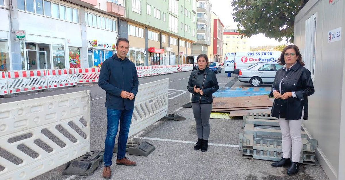 sanemaento avenida marina cruce rua da cruz cervo