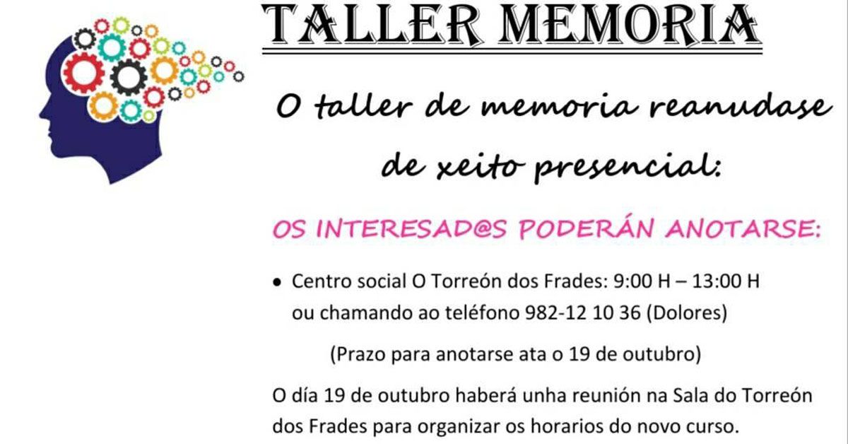 taller de memoria loureza