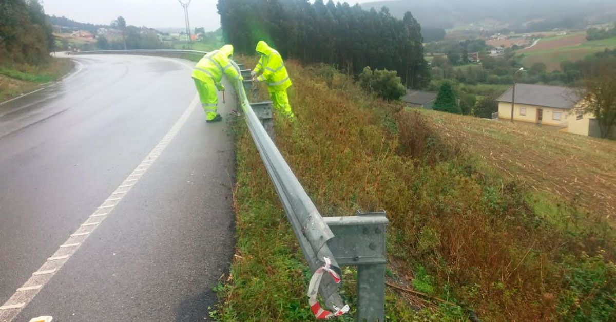 estrada ribadeo lu133 camino norte 1