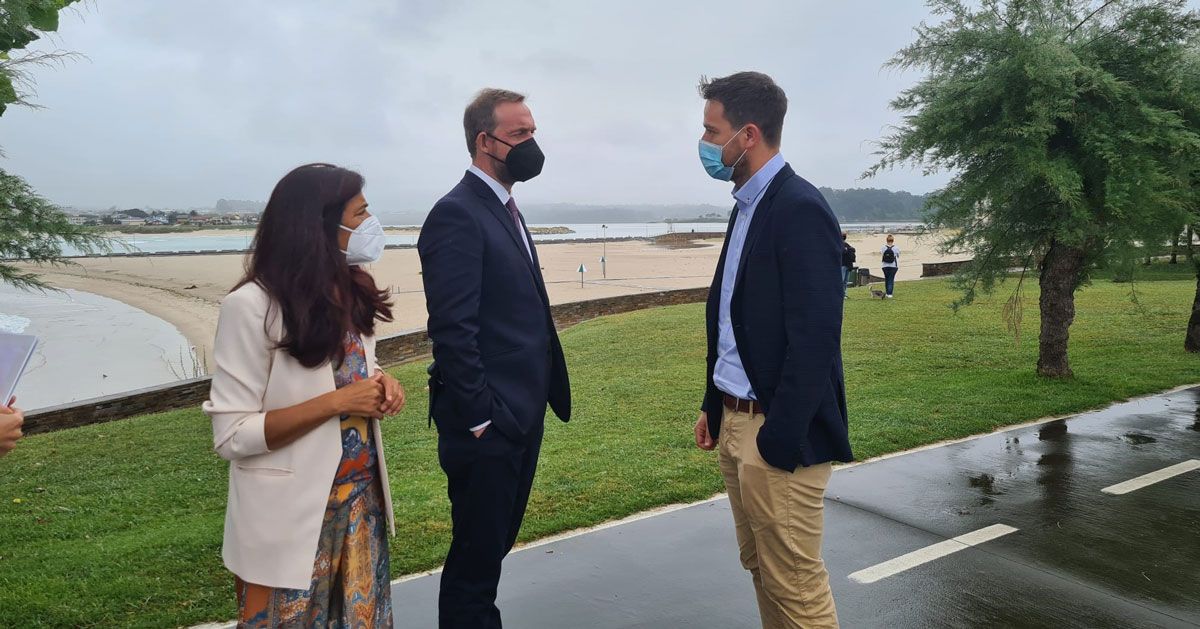 Foto Fernando Valdes e Fran Cajoto na Rapadoira