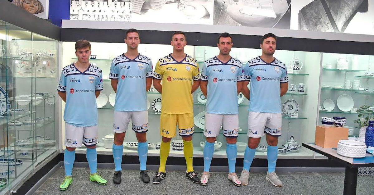 ribadeo FC nova camiseta sargadelos