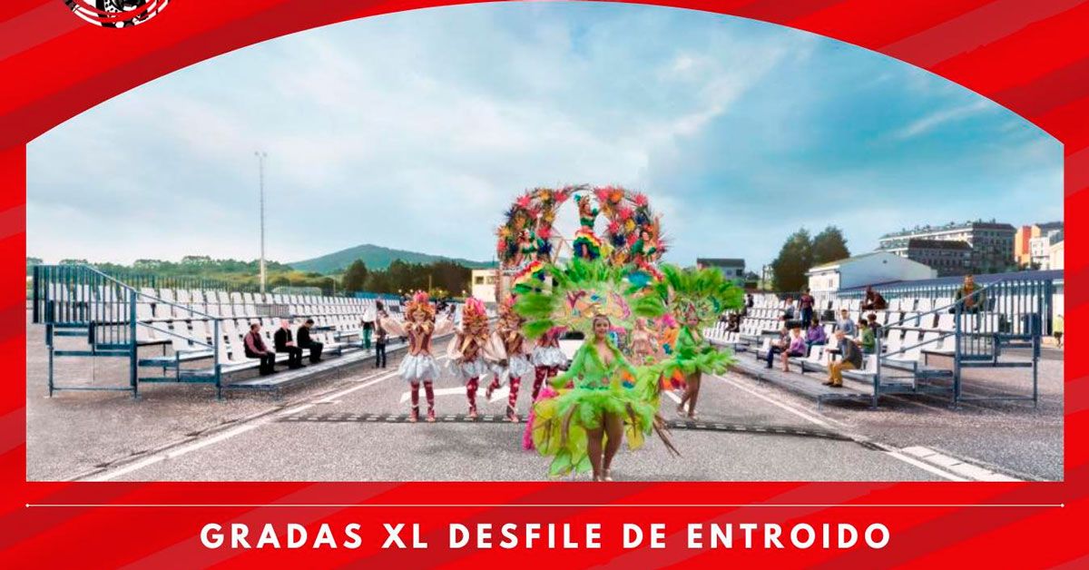 entroido foz 2022 gradas desfile