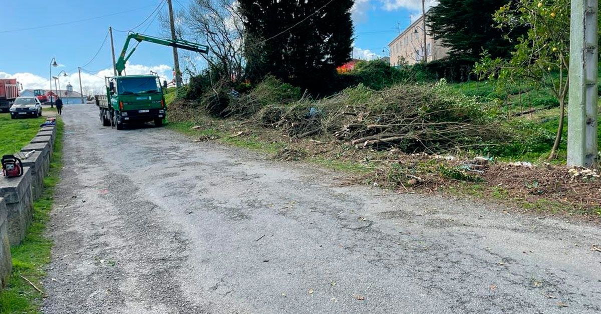 ribadeo obras carril bici