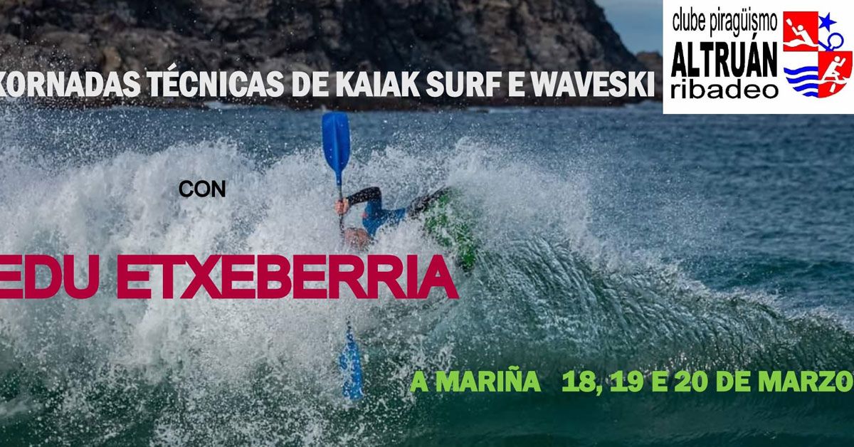 1 xornadas tecnicas kaiak surf