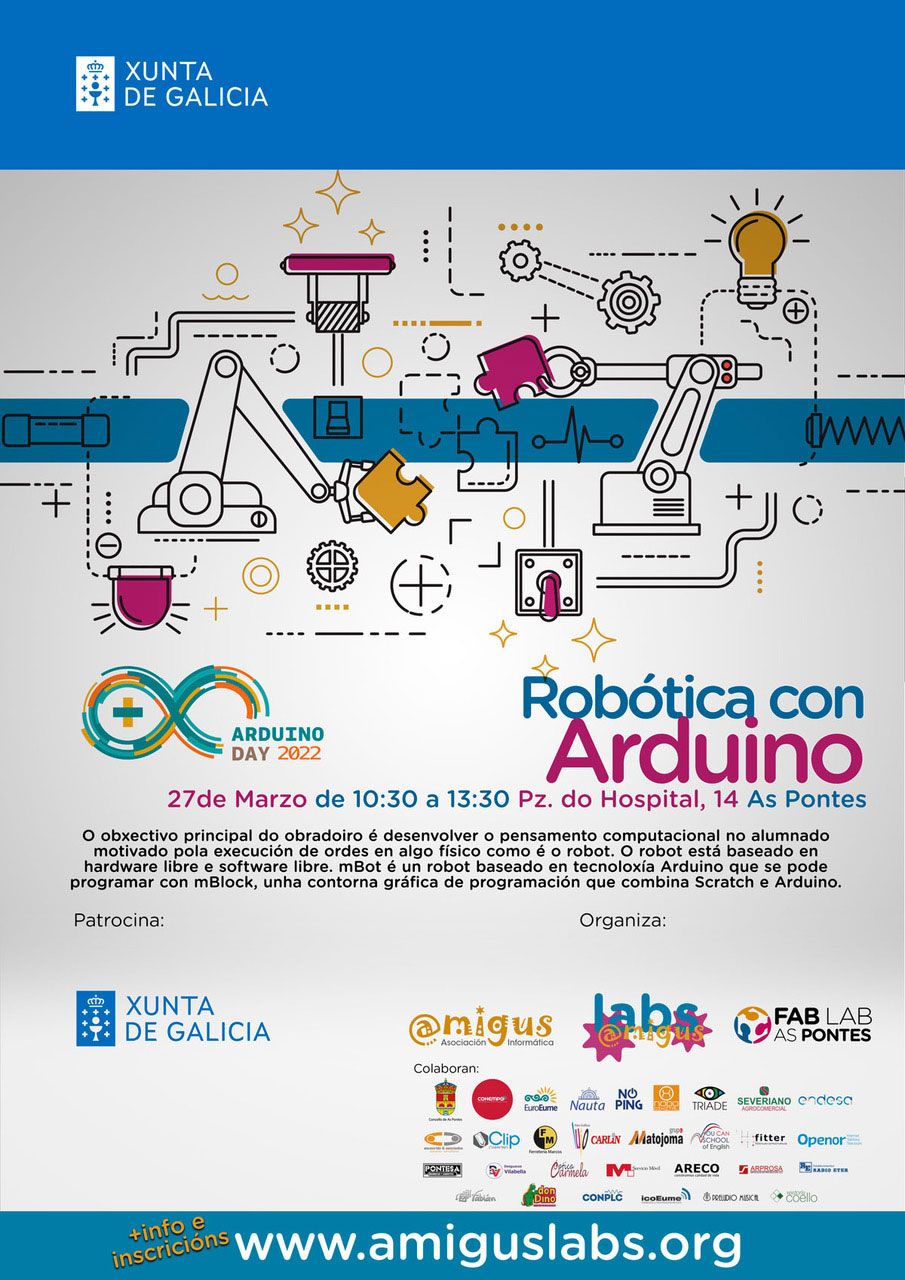 robotica con arduino amigus