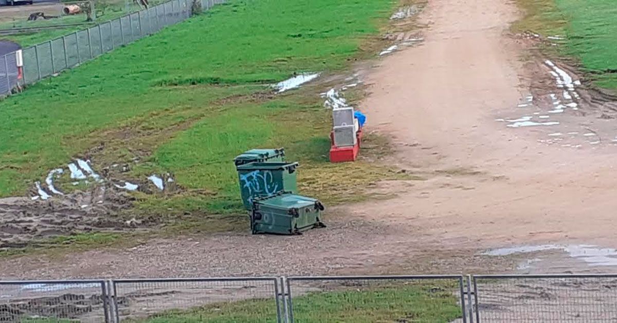 Viveiro campo Cembedo mal estado