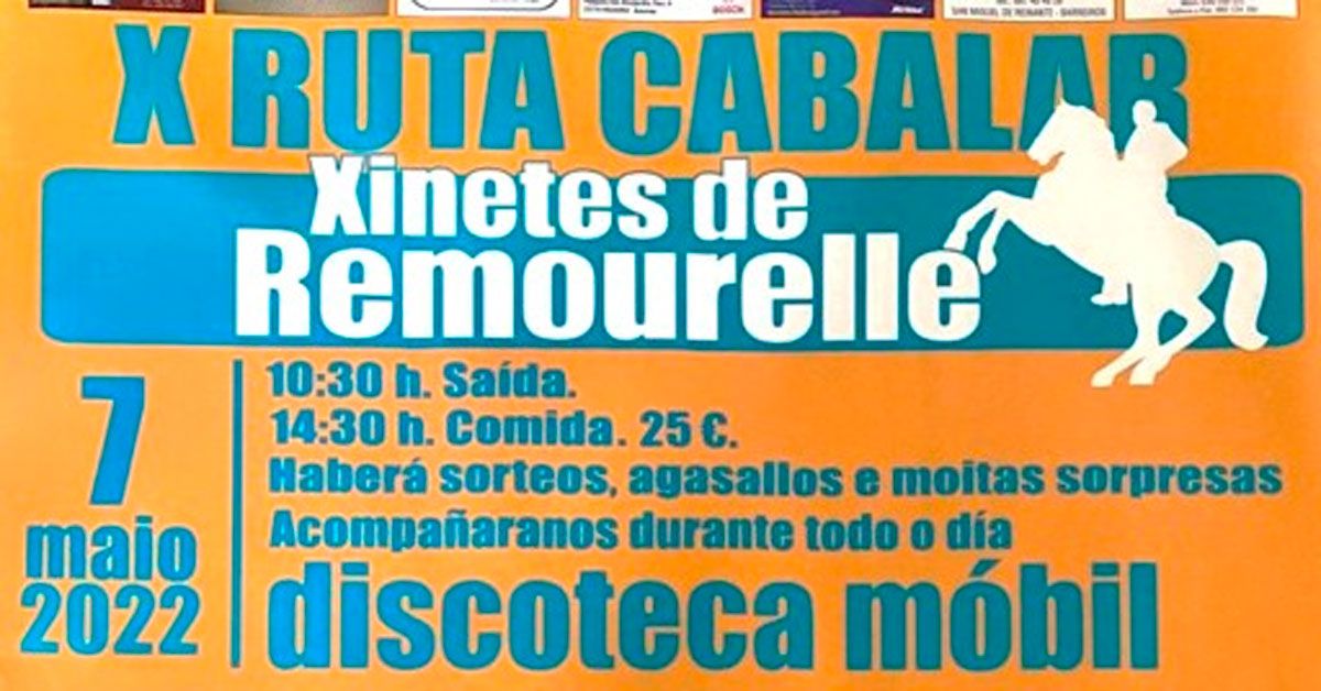 ruta cabalar Xinetes remourelle 2022 1