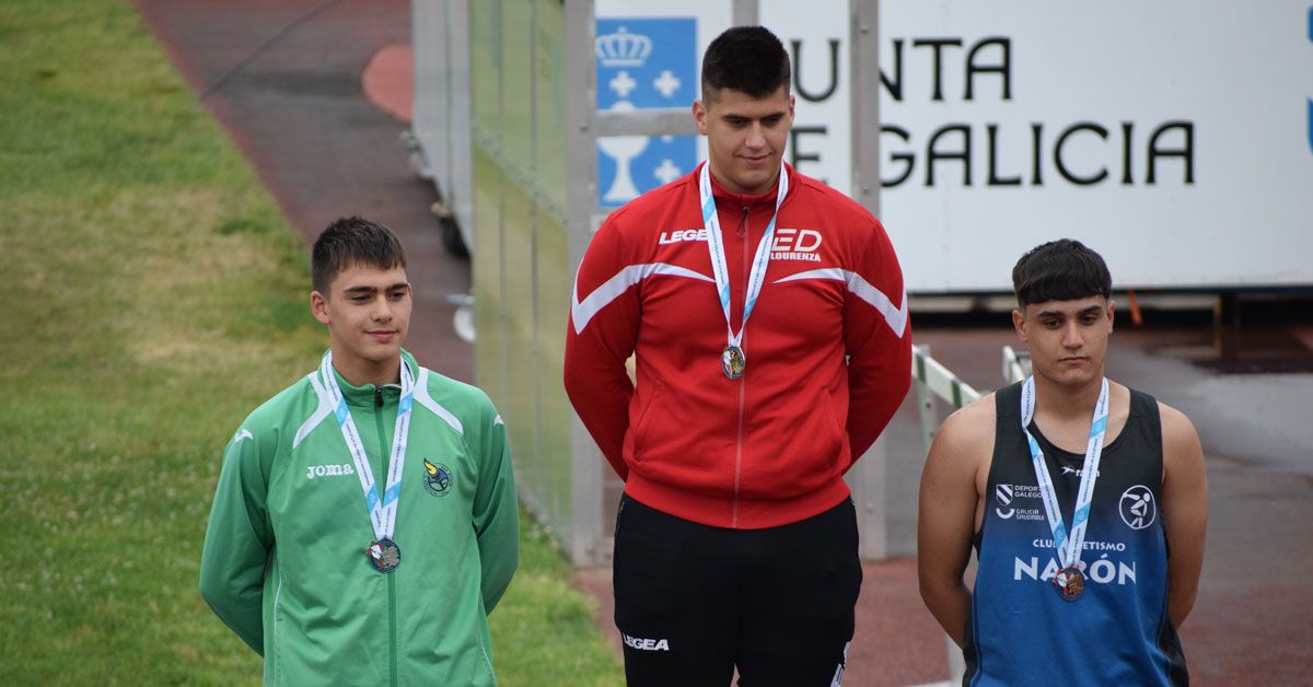 Ribadense Brais Diaz Sala  Fer Vallines atletismo  3