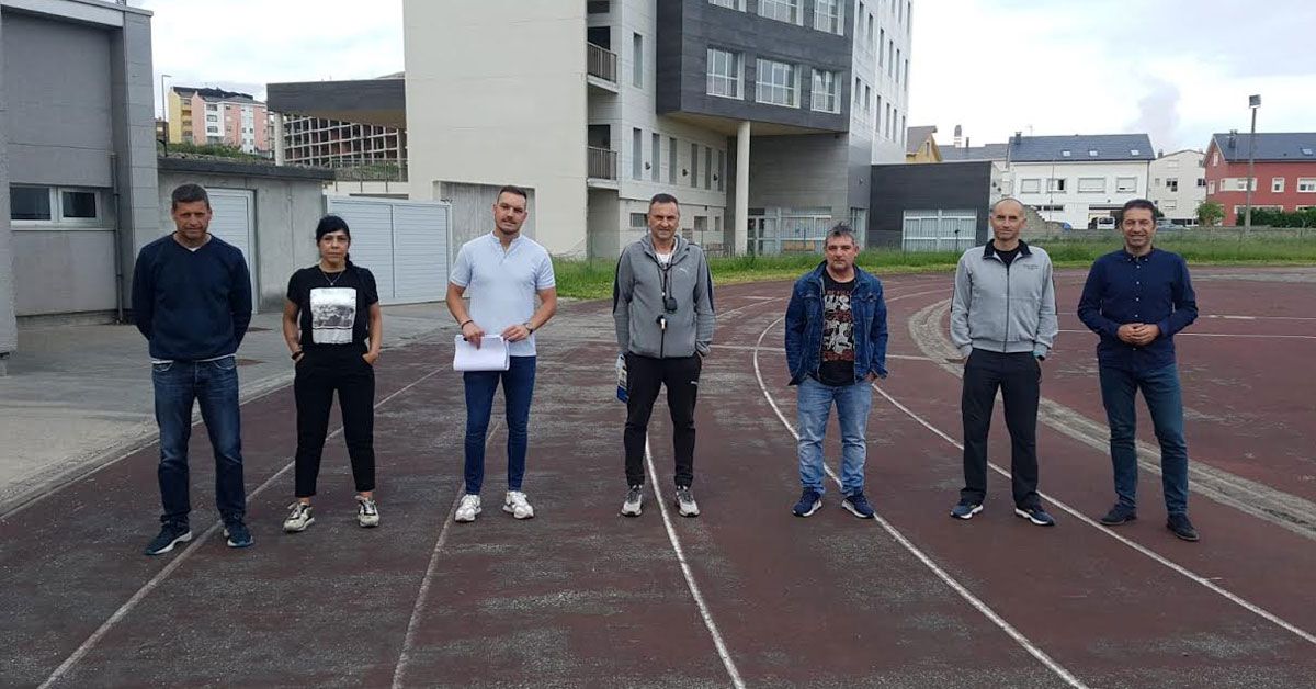 cervo pista atletismo homologada Marina