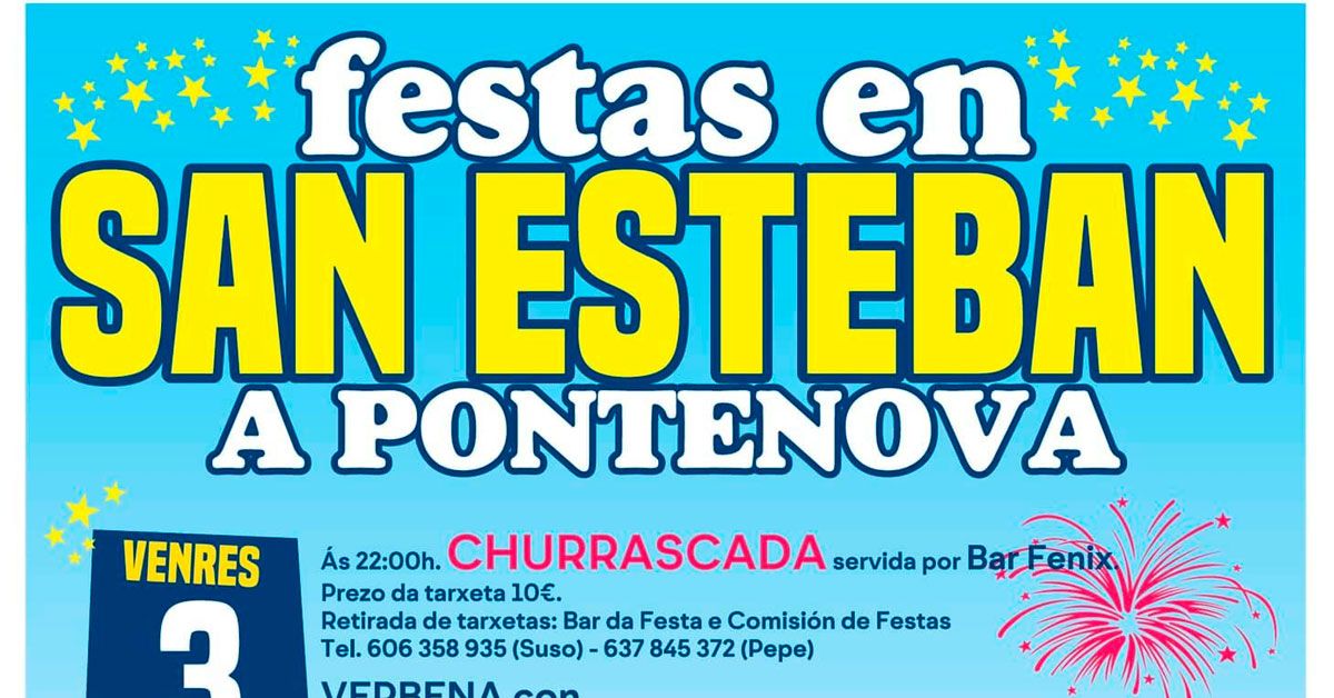 festas san esteban pontenova 2022 1