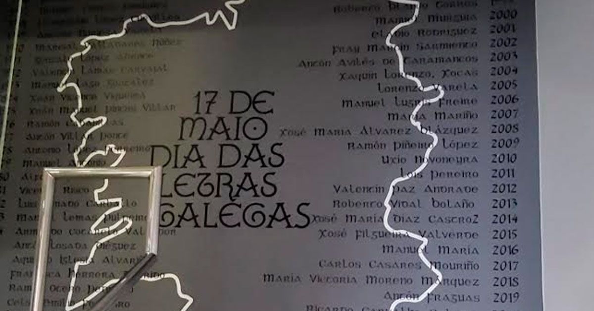 letras galegas mapa galicia