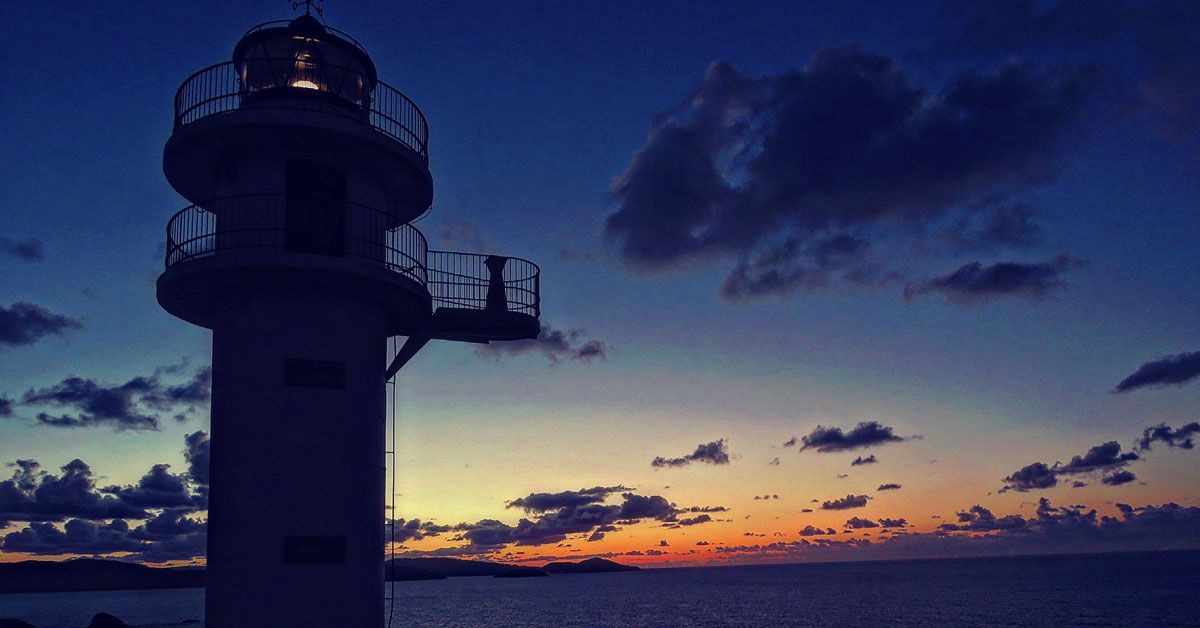 1 Concurso Medio Ambiental Xove   atardecer faro de punta roncadoira