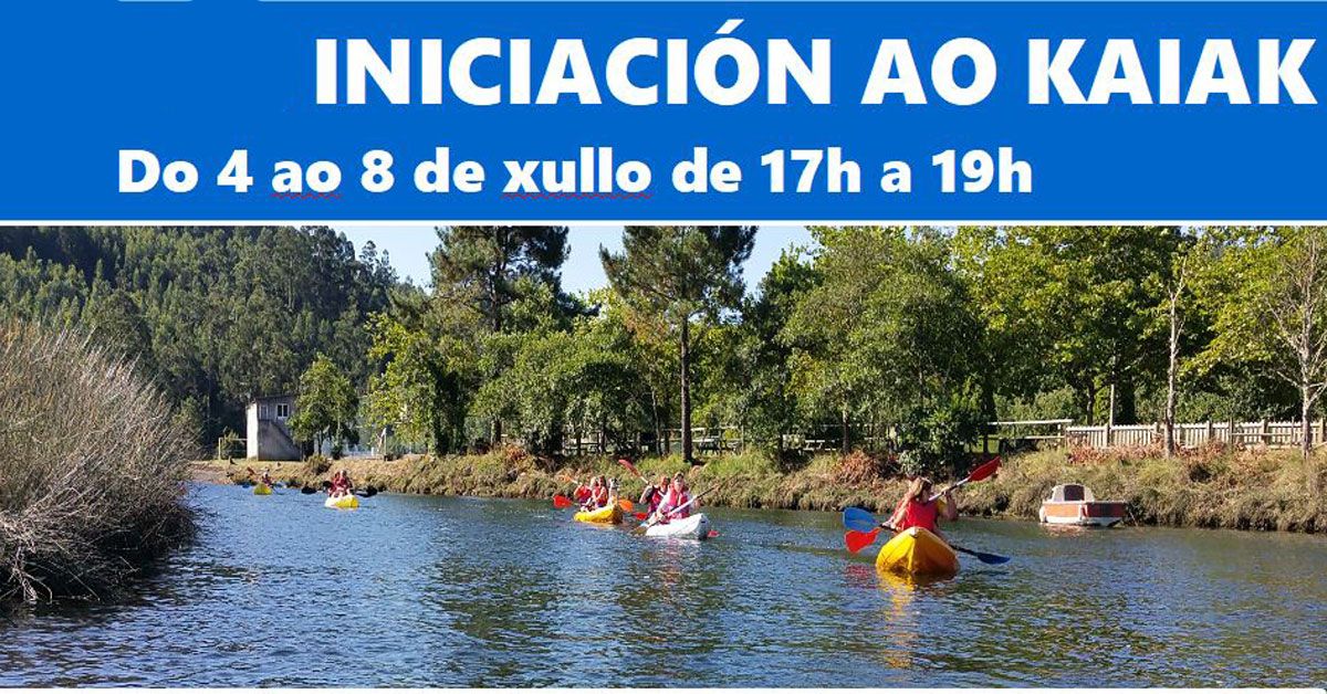 1 curso de iniciacion ao kaiak vicedo