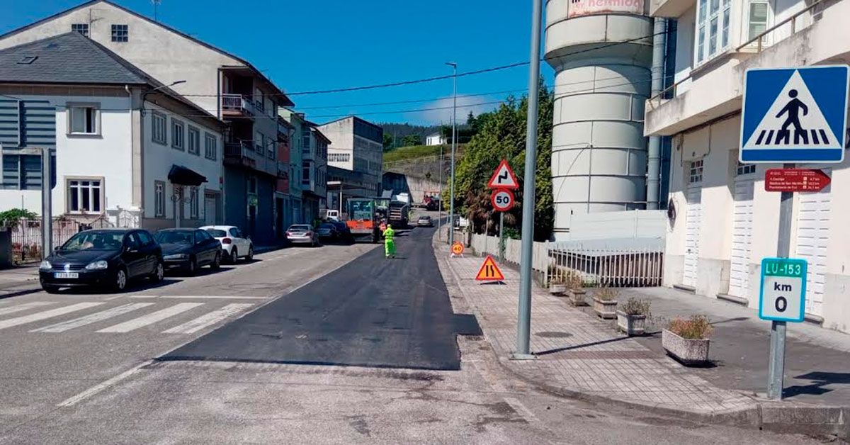 Estradas Obras Lourenza