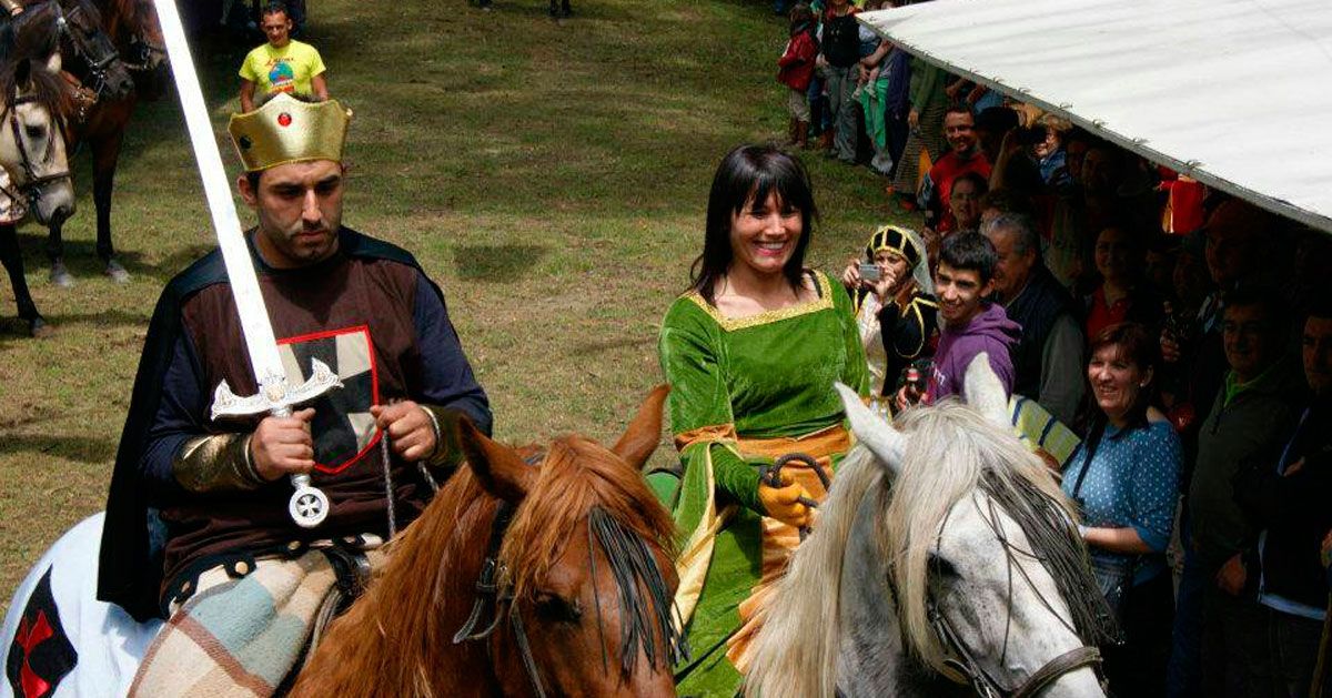 O-Rei-Silo-no-festival-Historico-Augas-Santas--de-Barreiros