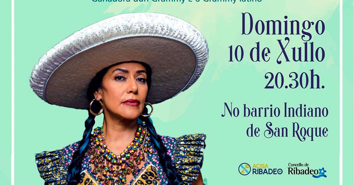 Ribadeo indiano Lila Downs concerto 1