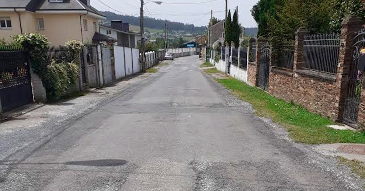 Rua rio do Amallo   Ribadeo