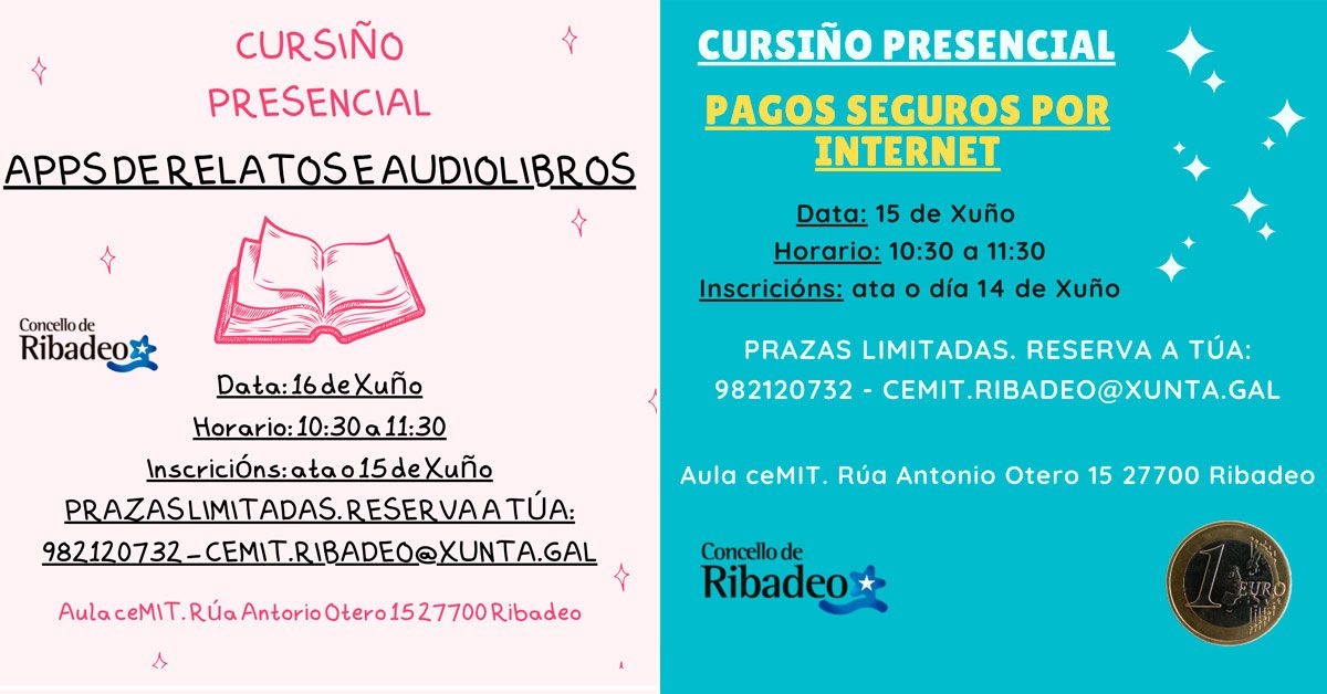 cursos aula cemit ribadeo