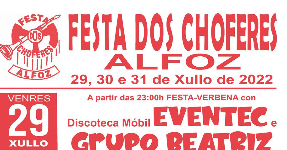 1 Festa dos choferes alfoz 2022