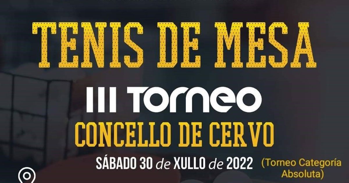 1 II torneo tenis d emesa cervo 2022