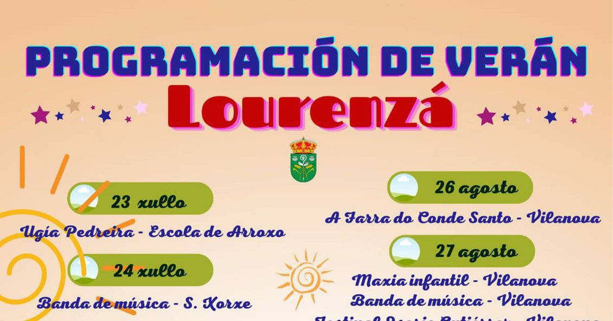 1 programacion veran lourenza 2022