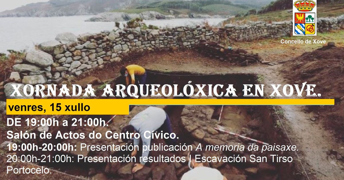 Xornada arqueoloxia Xove xullo 2022