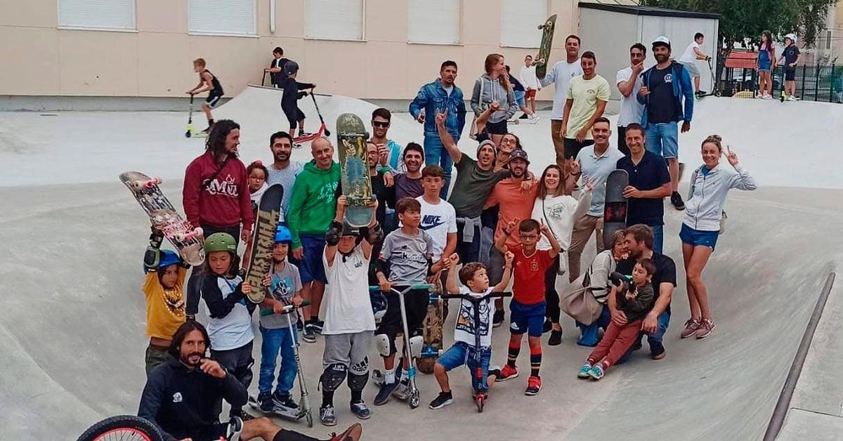 skatepark parque reina sofia cervo