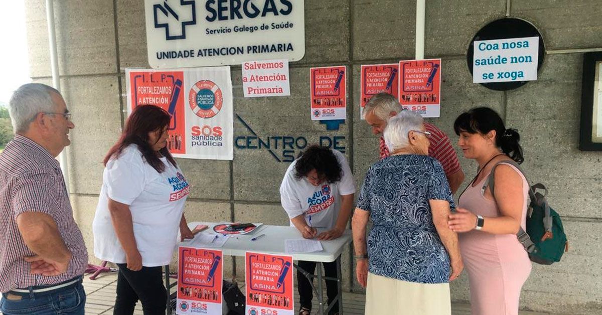 (Recollida de sinaturas para a defensa da atención primaria barreiros