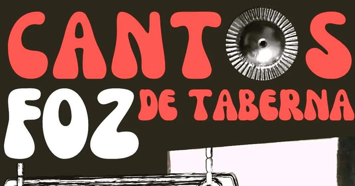 cantos de taberna a subela foz portada